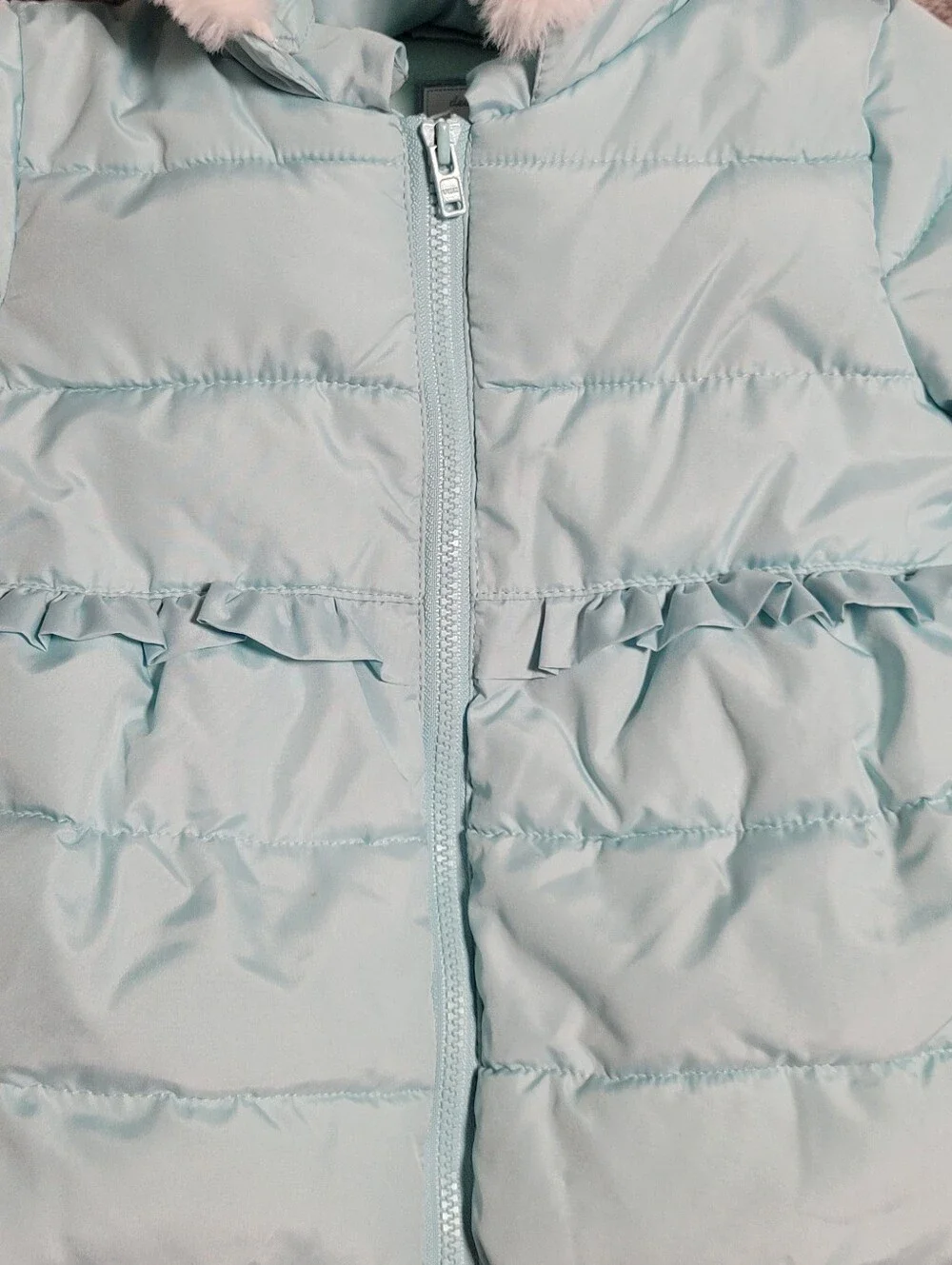 Infant Gymboree Mint Green Puffer Coat